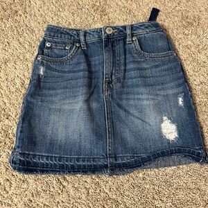 Levi’s High Rise denim skirt, girls 10